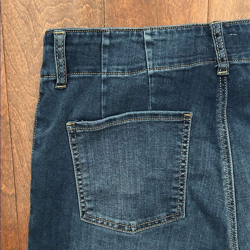Kut from the Kloth Dark Blue Wide Leg Jeans - Picture 9 of 11